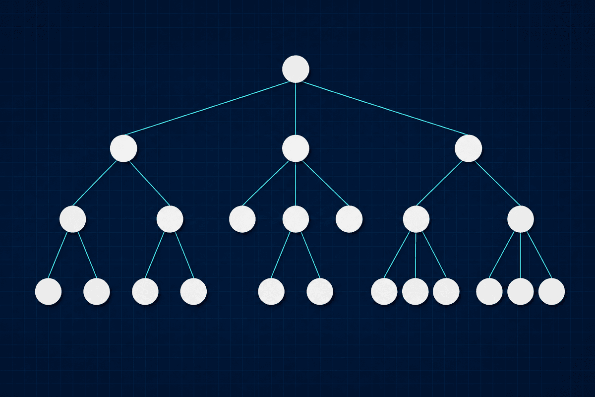 Hierarchy tree diagram