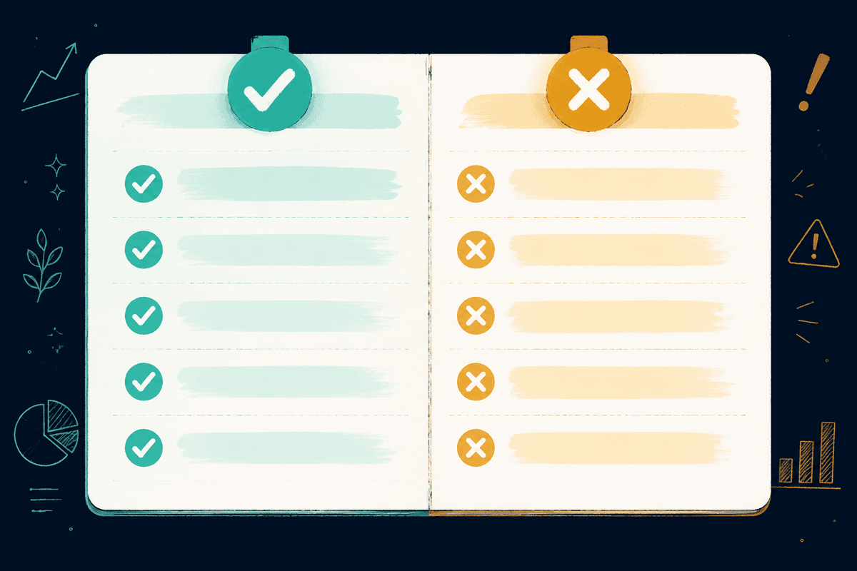 Pros and cons figure