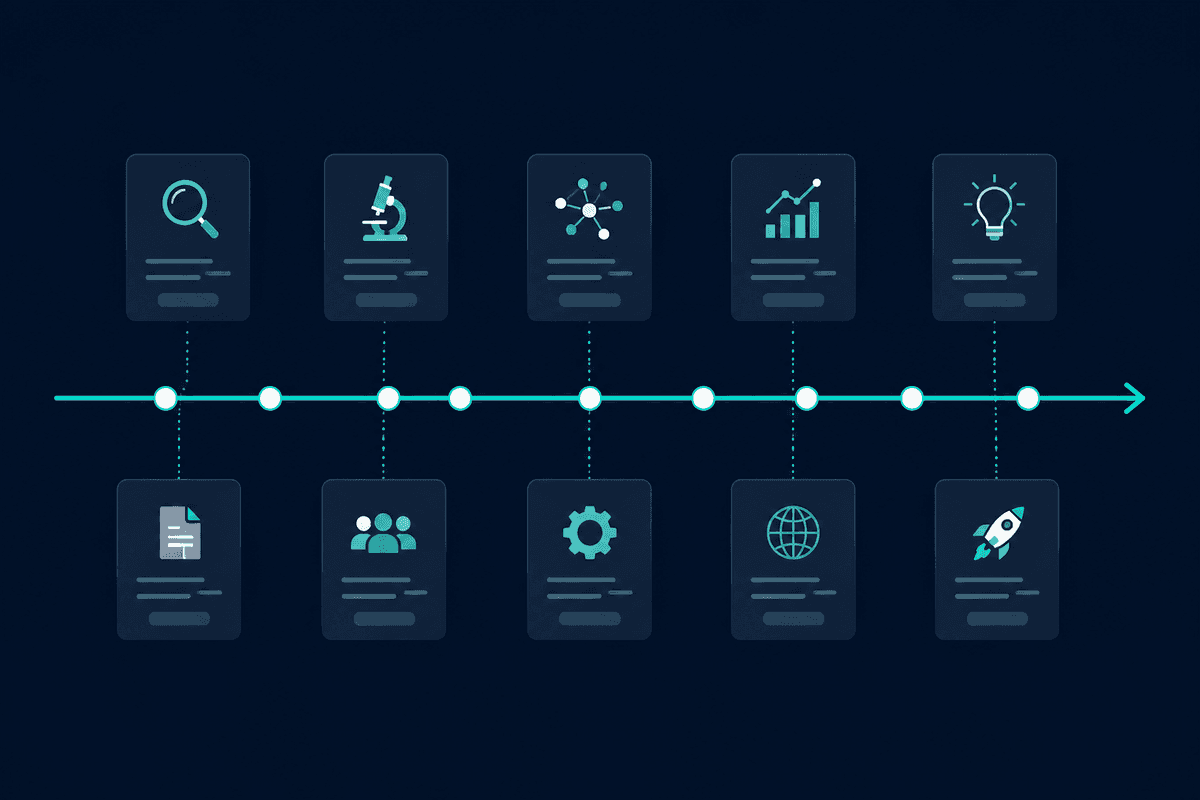 Timeline / evolution figure